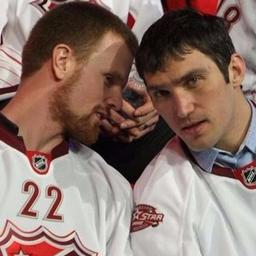 Ovechkin e cabelos grisalhos