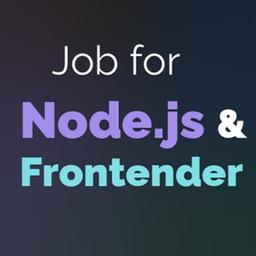 Job für Frontend-Entwickler (JavaScript + Node.js).