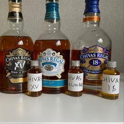 Échantillons de whisky