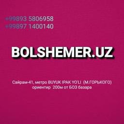 ??? BOLSHEMER.UZ ЖЕНСКАЯ ОДЕЖДА БОЛЬШИХ РАЗМЕРОВ.+99893 5806958/САЙРАМ-41, метро BIY ( М. Горького) +99897 1400140