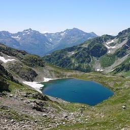 Hiking in the mountains of Sochi. Western Caucasus Pskhu