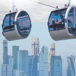 Sparrow Hills. Cable car. Sport. Leisure