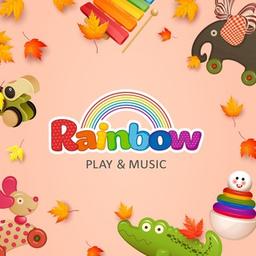 Gioco e musica arcobaleno