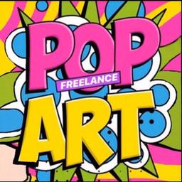 Freelance de arte pop