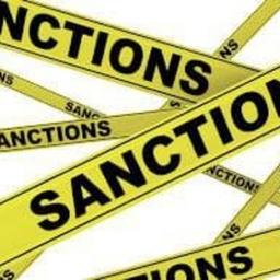 Sanctions: got excited